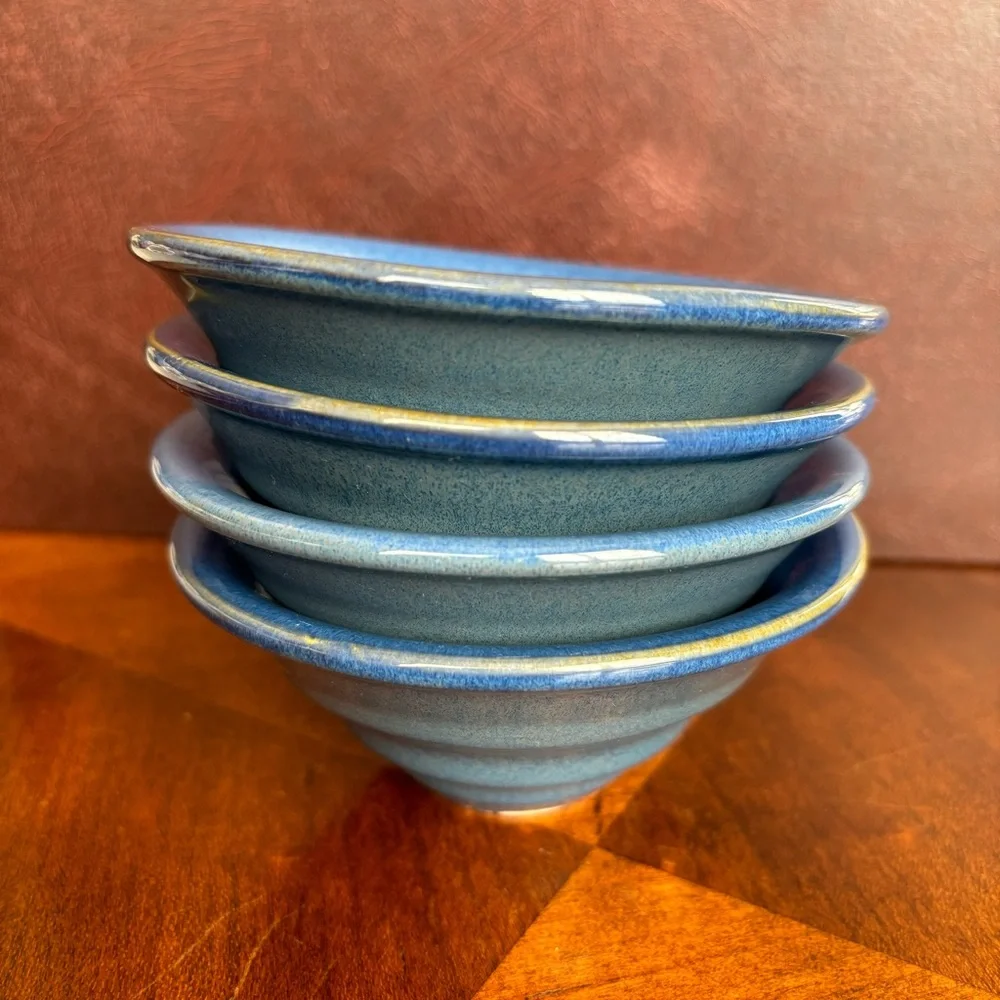 Williams Sonoma Blue Dinnerware Bowls